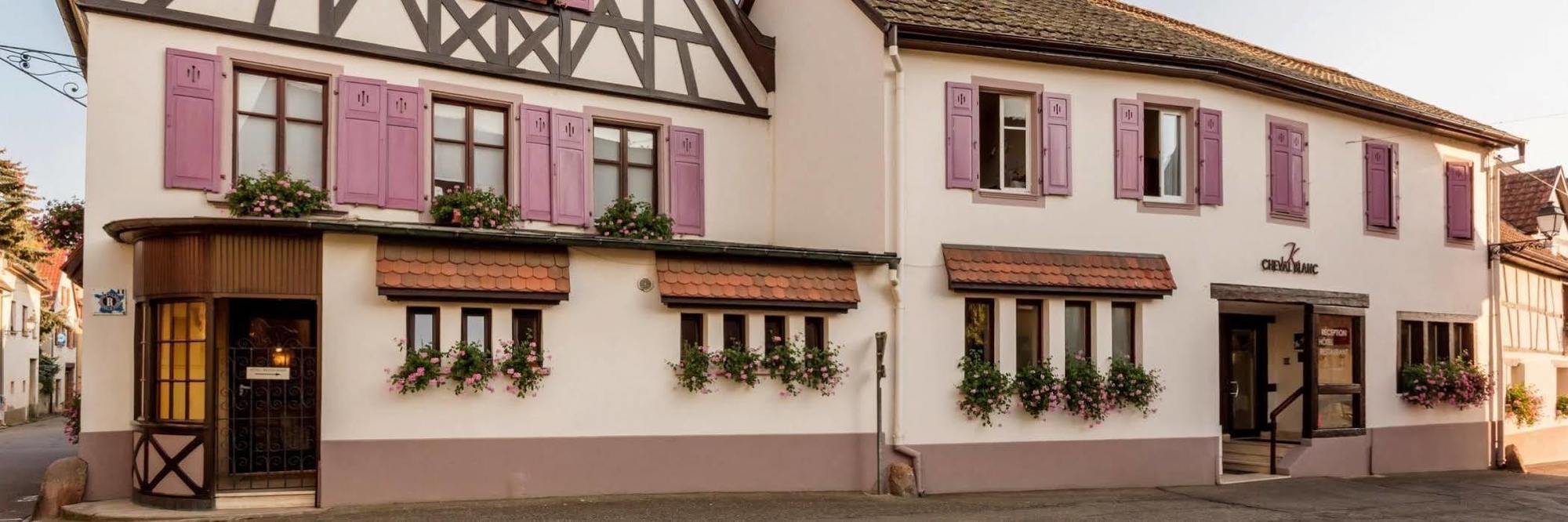 Auberge Du Cheval Blanc Depuis 1785 Westhalten Ngoại thất bức ảnh